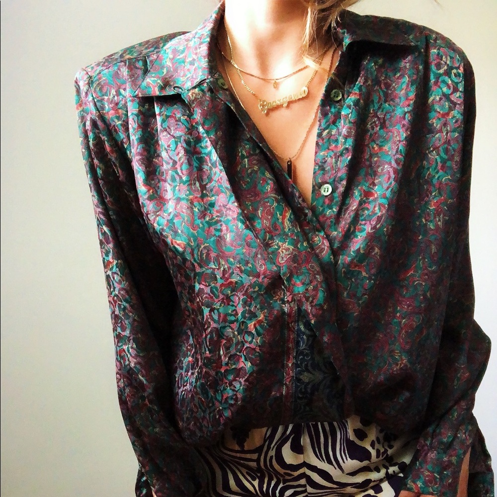 Silk blouse